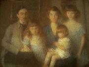 Ernest Laurent Famile de Jacques Sainsere oil painting